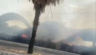 Incêndio no Troca-Troca em Teresina