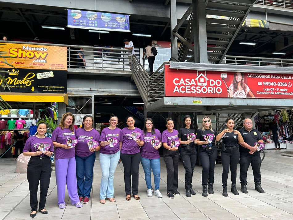 Sempi realiza Blitz Lei Maria da Penha Shopping da Cidade e Mercado Central