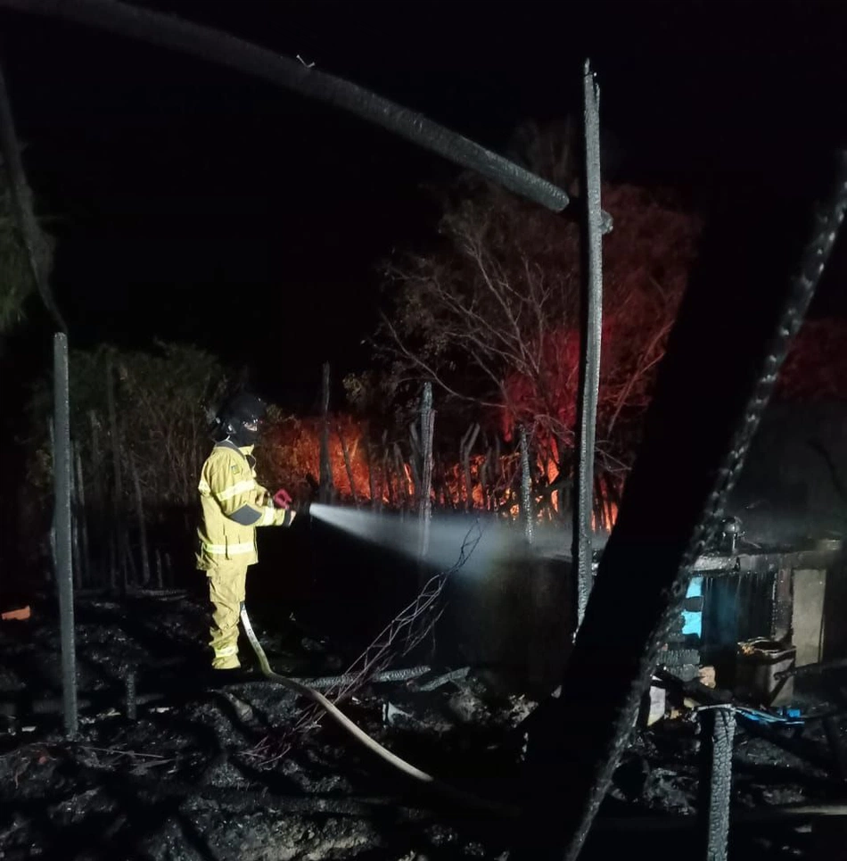 Corpos de Bombeiros impedi incêndio de maiores proporções em Barra Grande