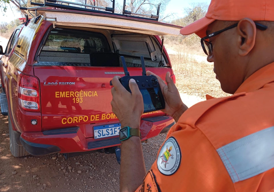 Corpo de Bombeiros segue em busca por homem desaparecido