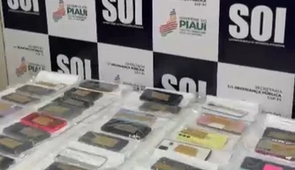 SSP-PI realiza a restituição de 53 aparelhos celulares recuperados