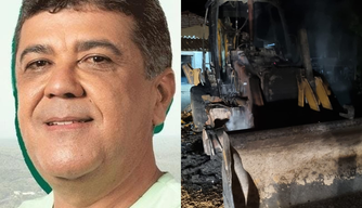 O candidato a prefeito de Novo Santo Antônio, Lucivaldo Cabral