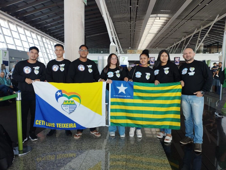 Estudantes do Piauí participam da 54ª Jornada de Foguetes no RJ