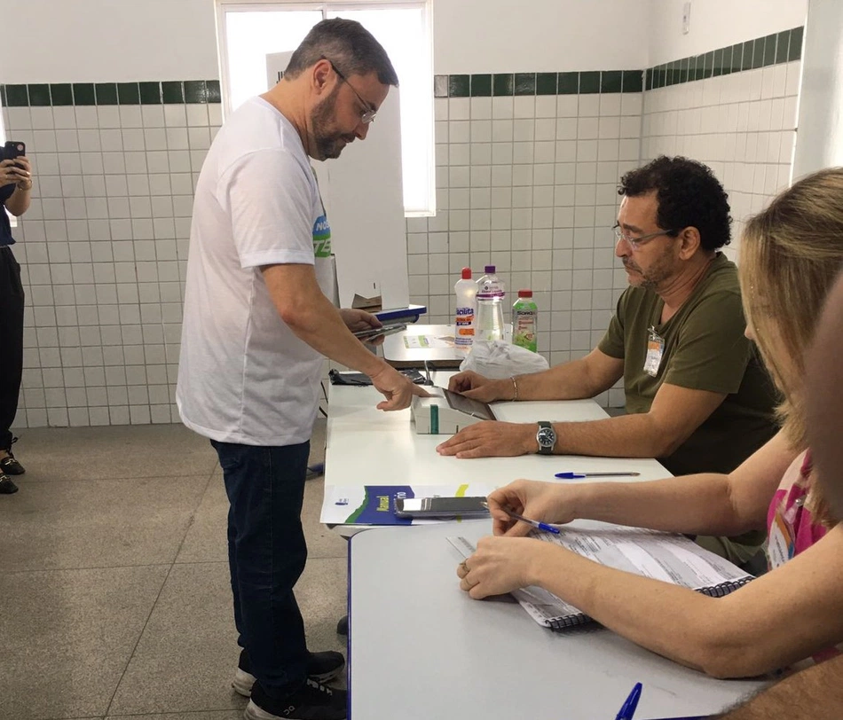 Candidato a prefeito Fabio Novo