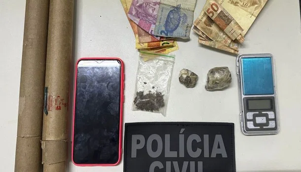 Polícia Civil prende fugitivo com drogas na Santa Maria da Codipi