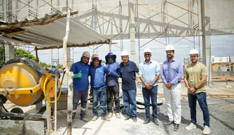 Prefeito Dr. Pessoa visita obras em Teresina