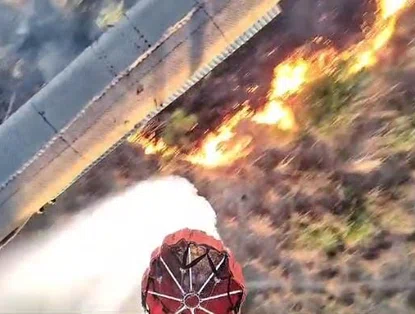 Incêndio atinge vegetação e destrói dezenas de hectares em José de Freitas