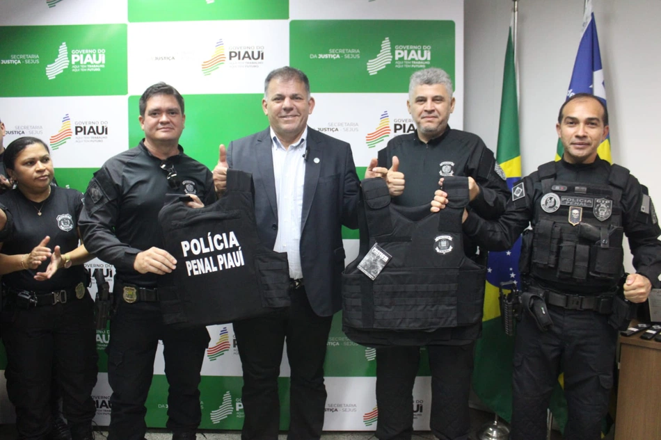 Piauí Recebe Novos Equipamentos para Reforço da Segurança no Sistema Penitenciário