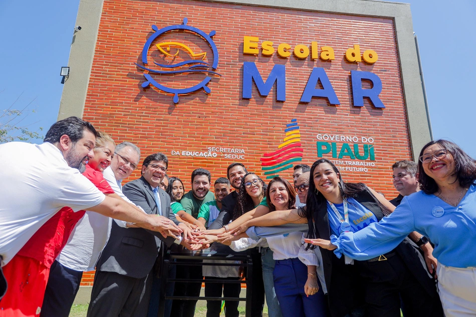 Inauguração Escola do Mar