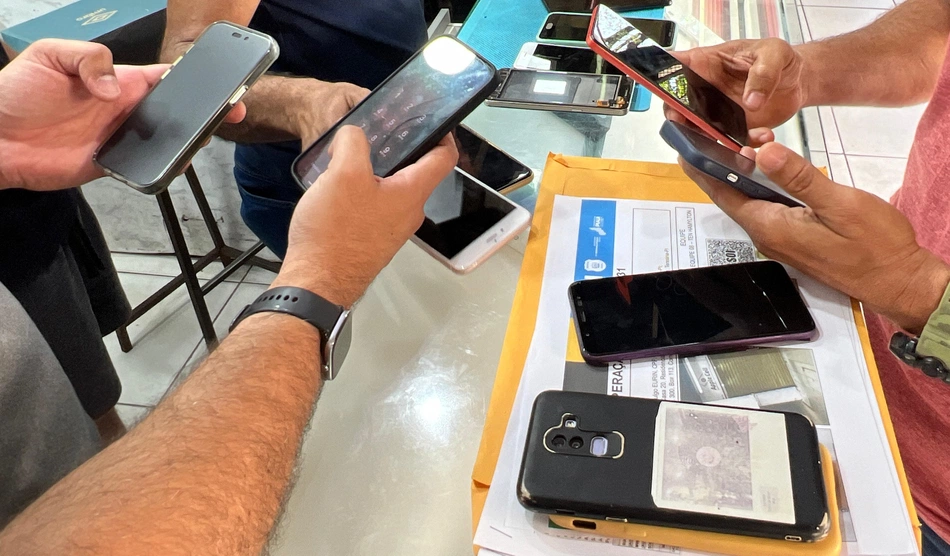 Operação  Interditados  combate o comércio ilegal de celulares em Teresina