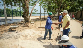 Prefeito Dr. Pessoa visita obras do Viver+Teresina