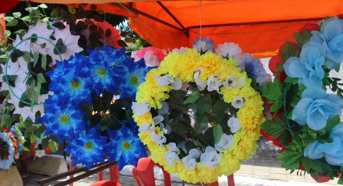 Coroas de flores