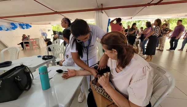 Sesapi realiza ação de saúde no dia mundial da diabetes