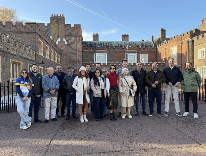 Prefeito eleito Sílvio Mendes participa de missão em Londres