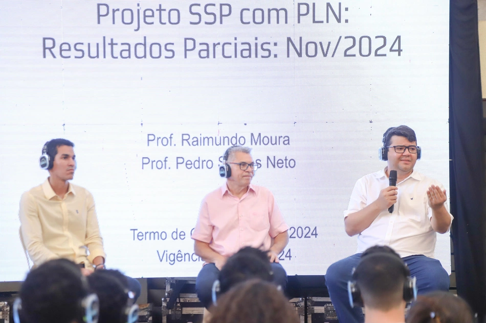 Secretário de Segurança Pública Chico Lucas, no VIII Congresso Internacional de Gestão e Tecnologias