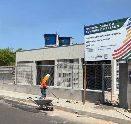 Idepi finalizando as obras em União