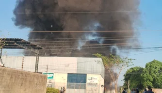 Incêndio no bairro Tabuleta