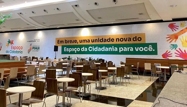 Nova Unidade do Espaço da Cidadania que em breve será inaugurada no Teresina Shopping