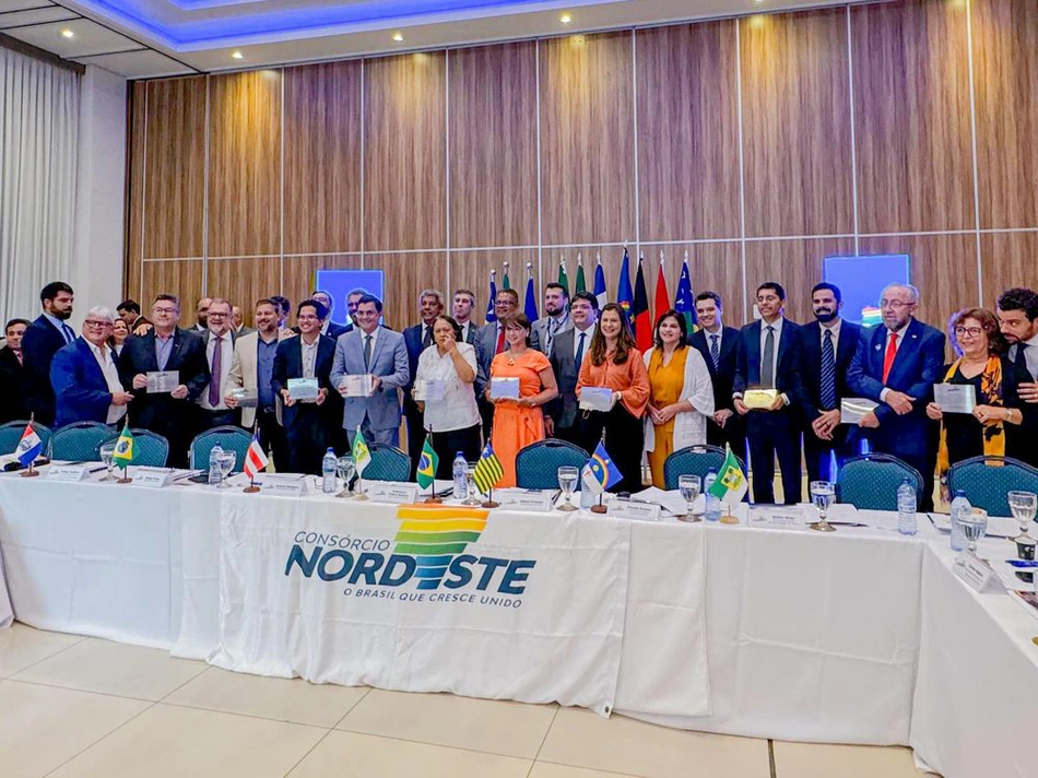 Encontro de governadores no Consórcio Nordeste