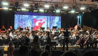 “Concerto Musical” com canções da Disney no Parque da Cidadania