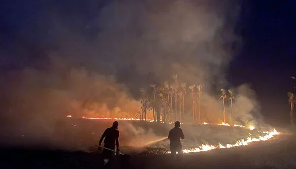 Combate a incêndio pelo Piauí