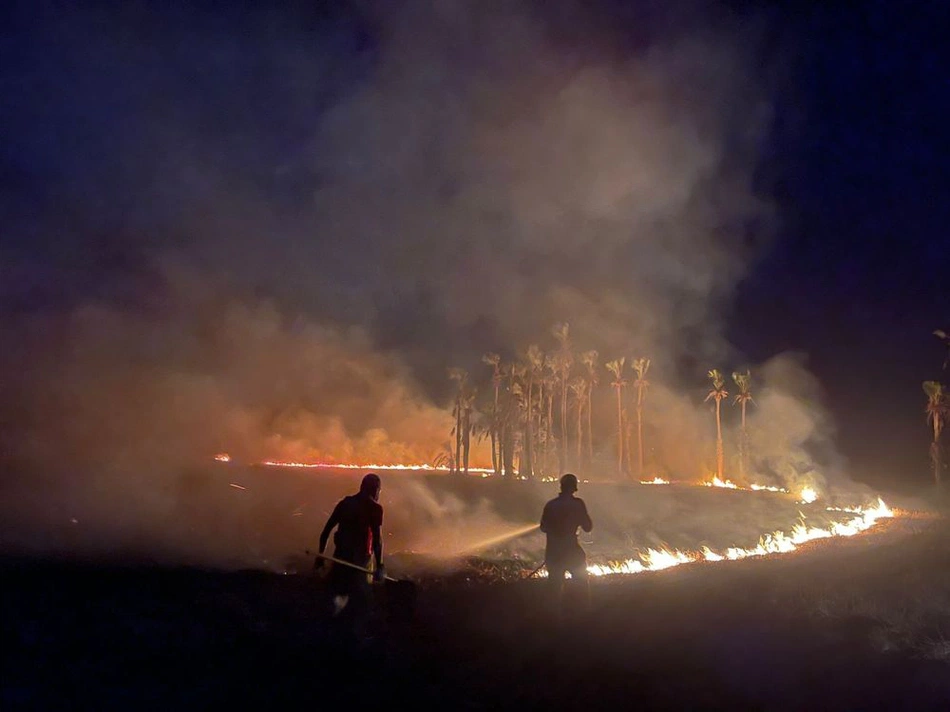 Combate a incêndio pelo Piauí