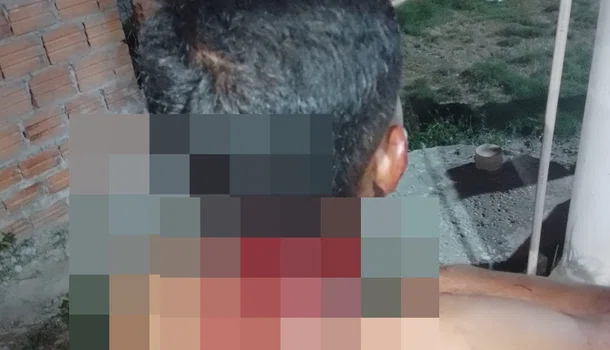 Jovem sofre corte profundo no pescoço durante briga com irmão em José de Freitas