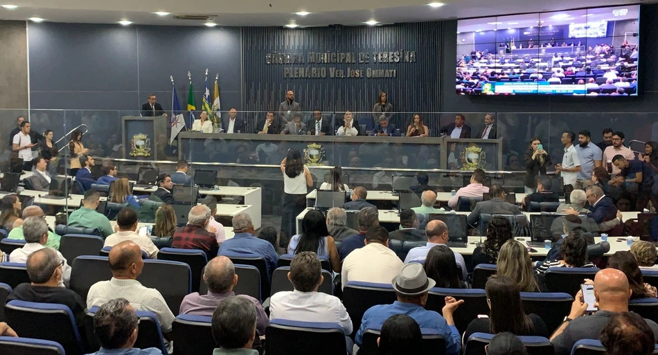 Solenidade de posse na Câmara Municipal de Teresina