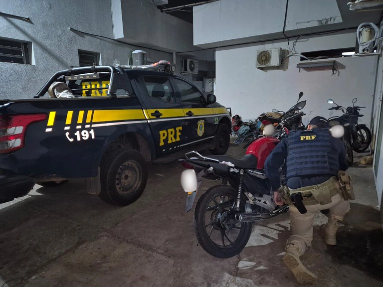 PRF recupera motocicleta adulterada