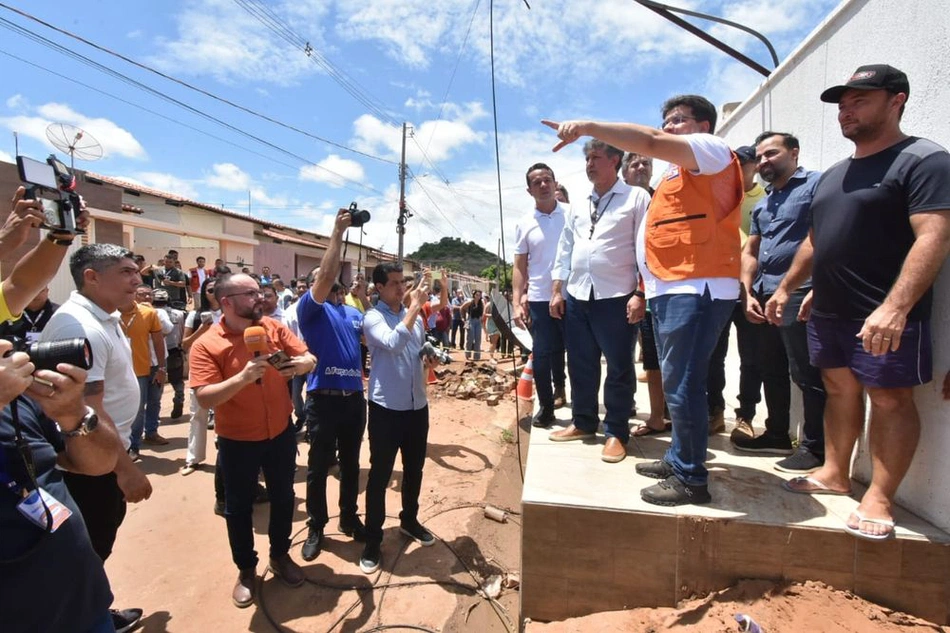 Visita do Governador Rafael Fonteles em Picos