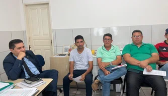 Reunião realizada na Prefeitura de Esperantina