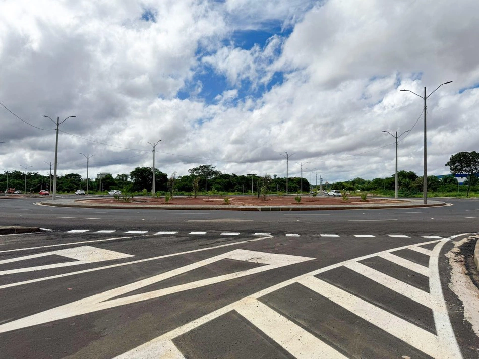 Rotatória da UFPI é liberada