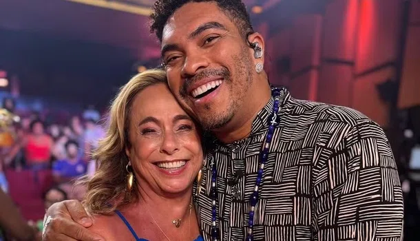 Cissa Guimarães e Denny Denan