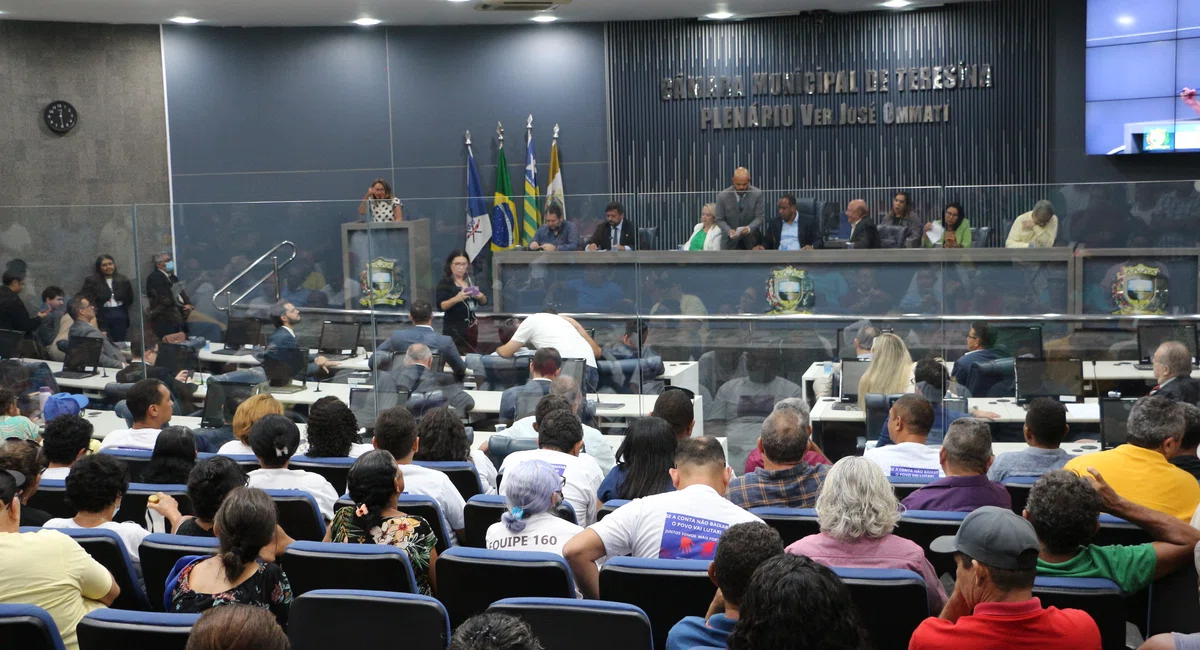 Audiência pública na Câmara de Teresina