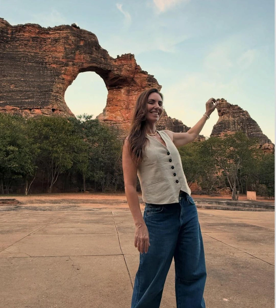 Glenda Kozlowski visita Serra da Capivara