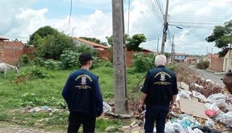 SDU Sudeste inicia fiscalização em terrenos baldios na Zona Sudeste de Teresina.