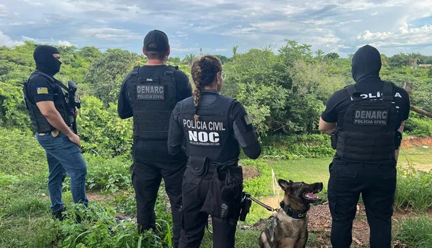 Denarc prendeu suspeito de integrar facção B40 durante operação em Teresina