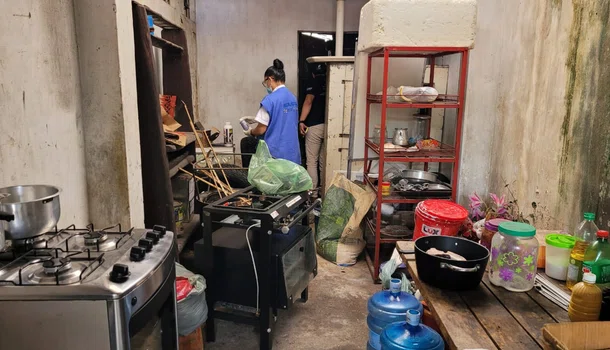 Vigilância Sanitária do Piauí Fiscaliza estabelecimento em Teresina.