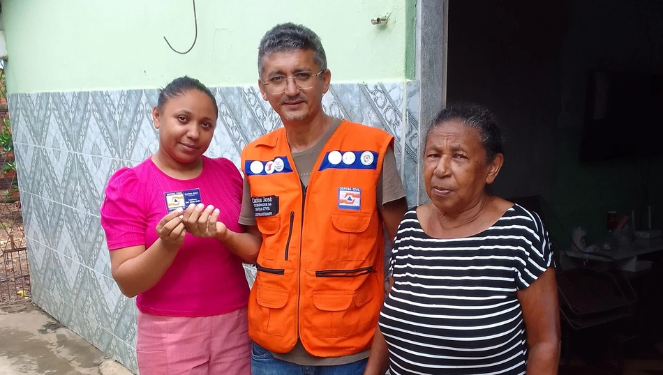 Defesa Civil de Esperantina realiza trabalho preventivo contra alagamentos e enchentes