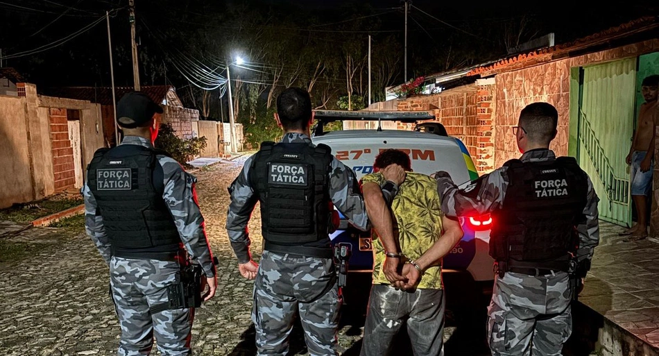 Foragido da justiça do Tocantins é preso em ponto de drogas em Parnaíba
