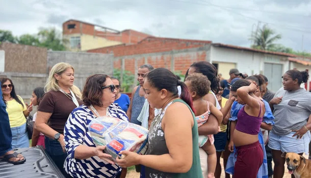 Entregas de cestas básicas pelo Idepi