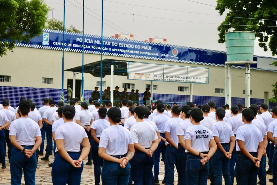 PM do Piauí recebe nova turma do Curso de Formação de Soldados