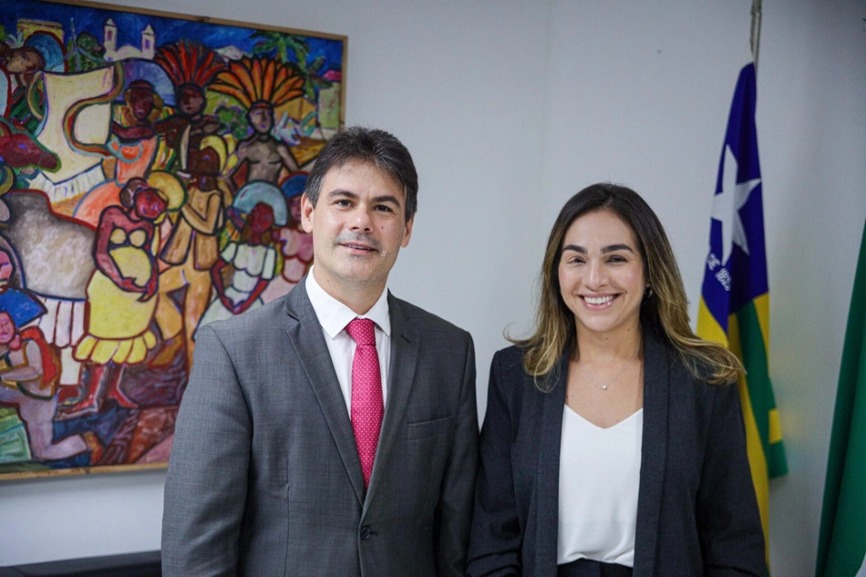 Presidente da Alepi Severo Eulálio e coord. Isabel Fonteles