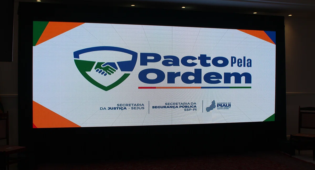 Lançamento do Pacto pela Ordem