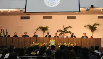Solenidade em homenagem ao Dia do Policial Civil