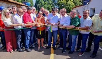 Rafael Fonteles inaugura pavimentação asfáltica em Sigefredo Pacheco