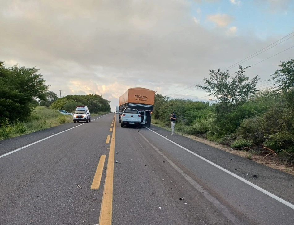 Acidente na BR 316 em Vila Nova do Piauí