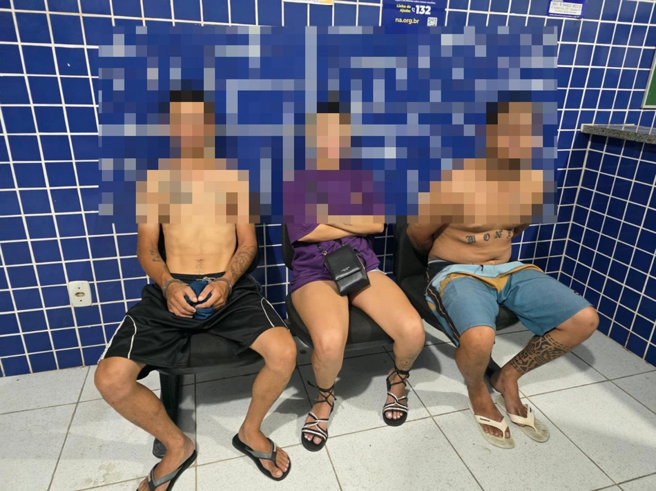 Equipes do 2º Batalhão da Polícia Militar e da Força Tática auxiliaram na ação.
