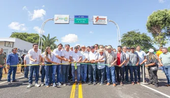 Rafael Fonteles inaugura reforma de rodovia