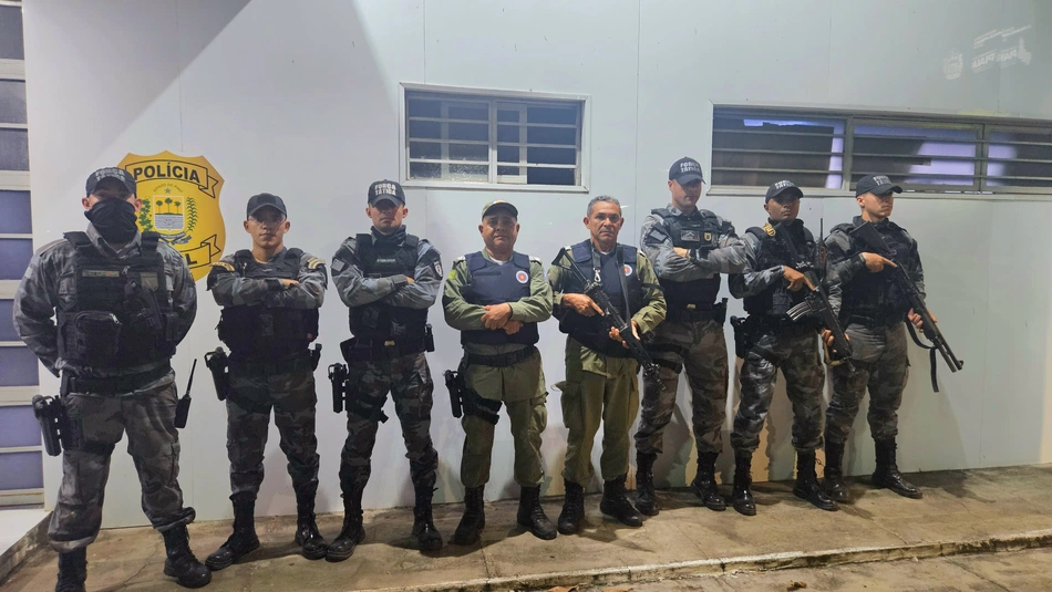 Prisão de quatro homens com ligação ao Comando Vermelho